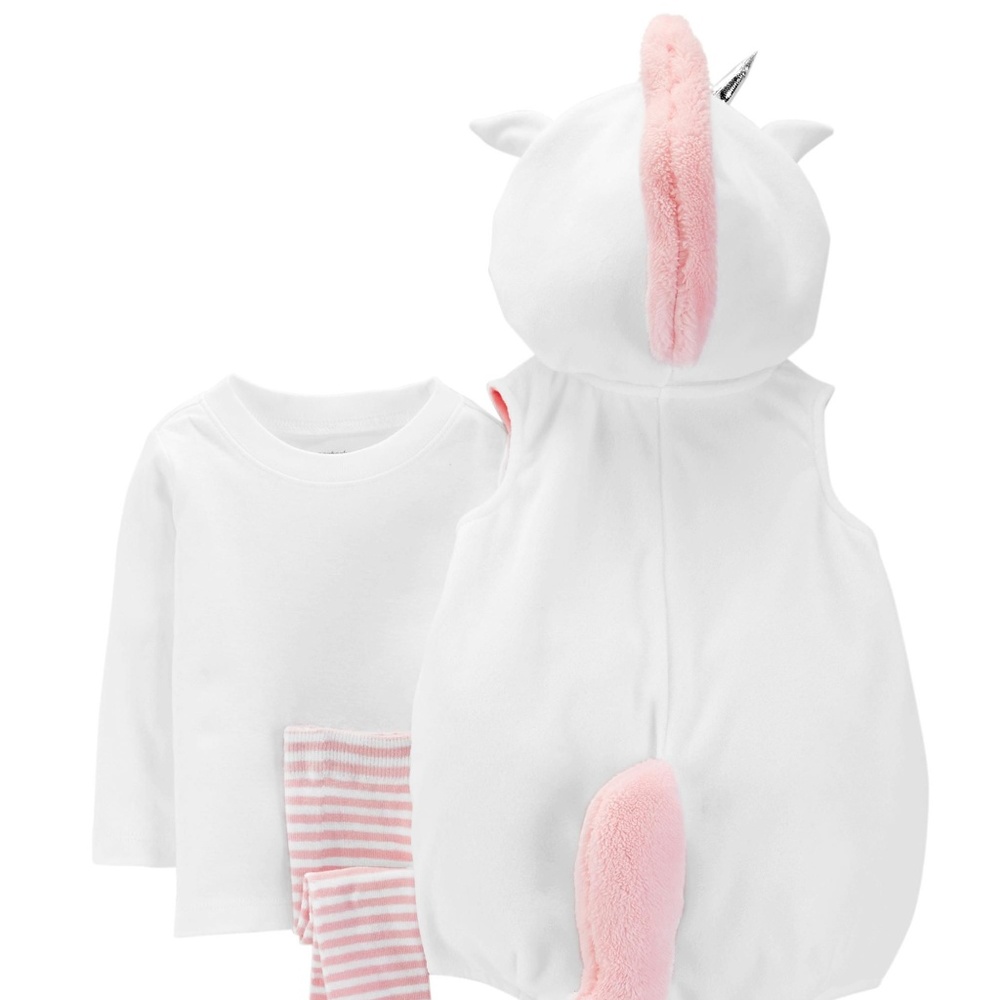 Carters Unicorn Halloween Costume Light Pink 18 or 24 Months - Picture 3 of 3